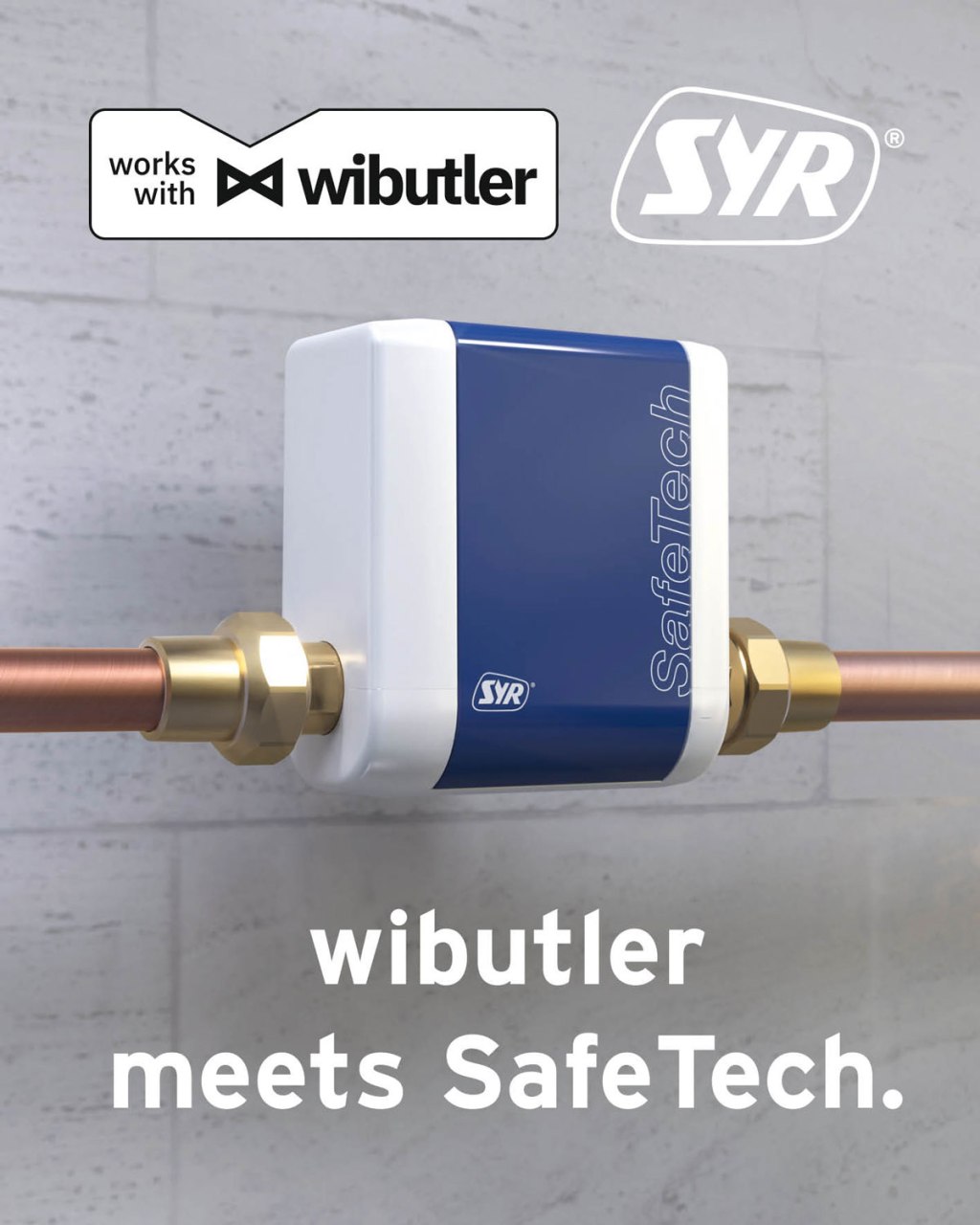 SYR Safetech Connect works with wibutler
