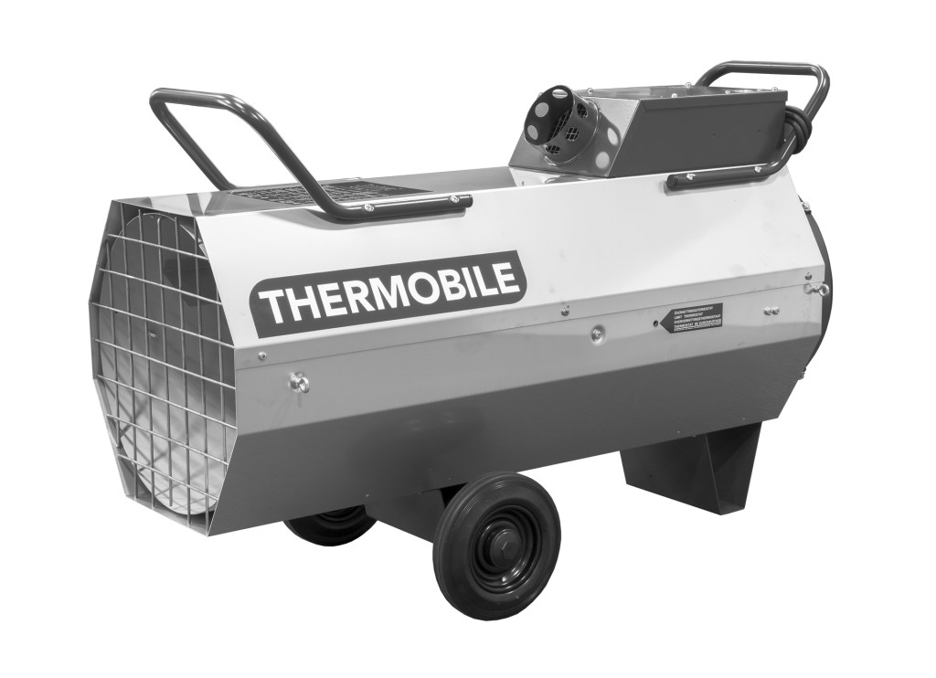 Thermobile GA-85: Powerful mobile propane heat for yards, halls and quaysides