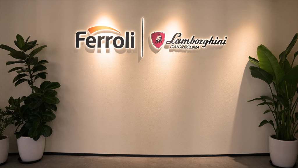Ferroli unveils a new logo and identity – the boilers and spare parts stay the same