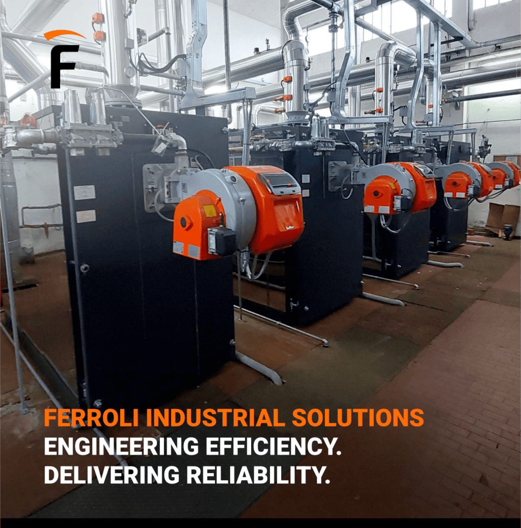 Ferroli industrial boilers: 5 MW across four condensing&nbsp;boilers